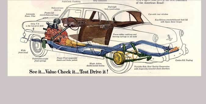 THE CUTAWAY DIAGRAM, CARS