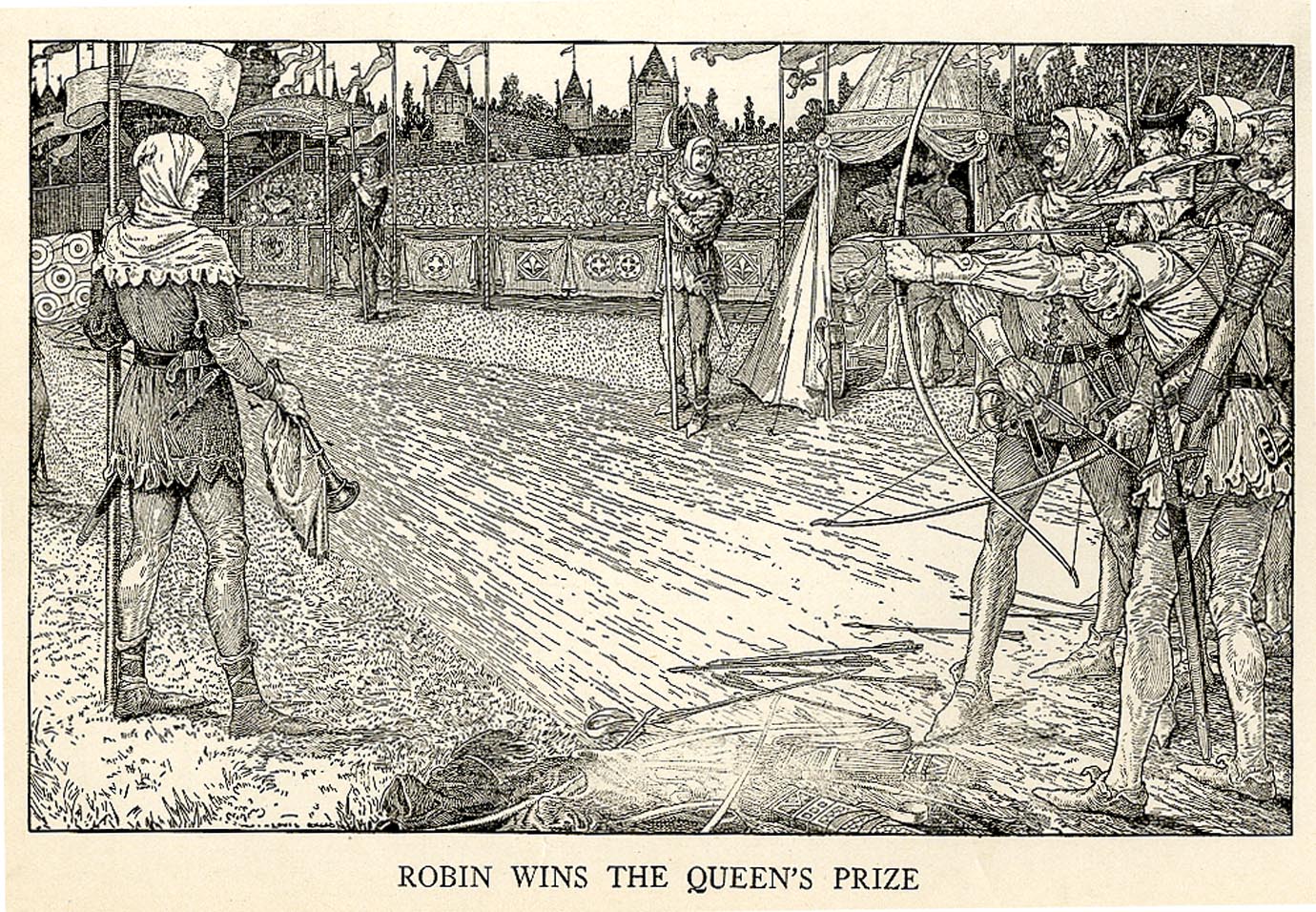 Louis Rhead, Robin Hood 1912