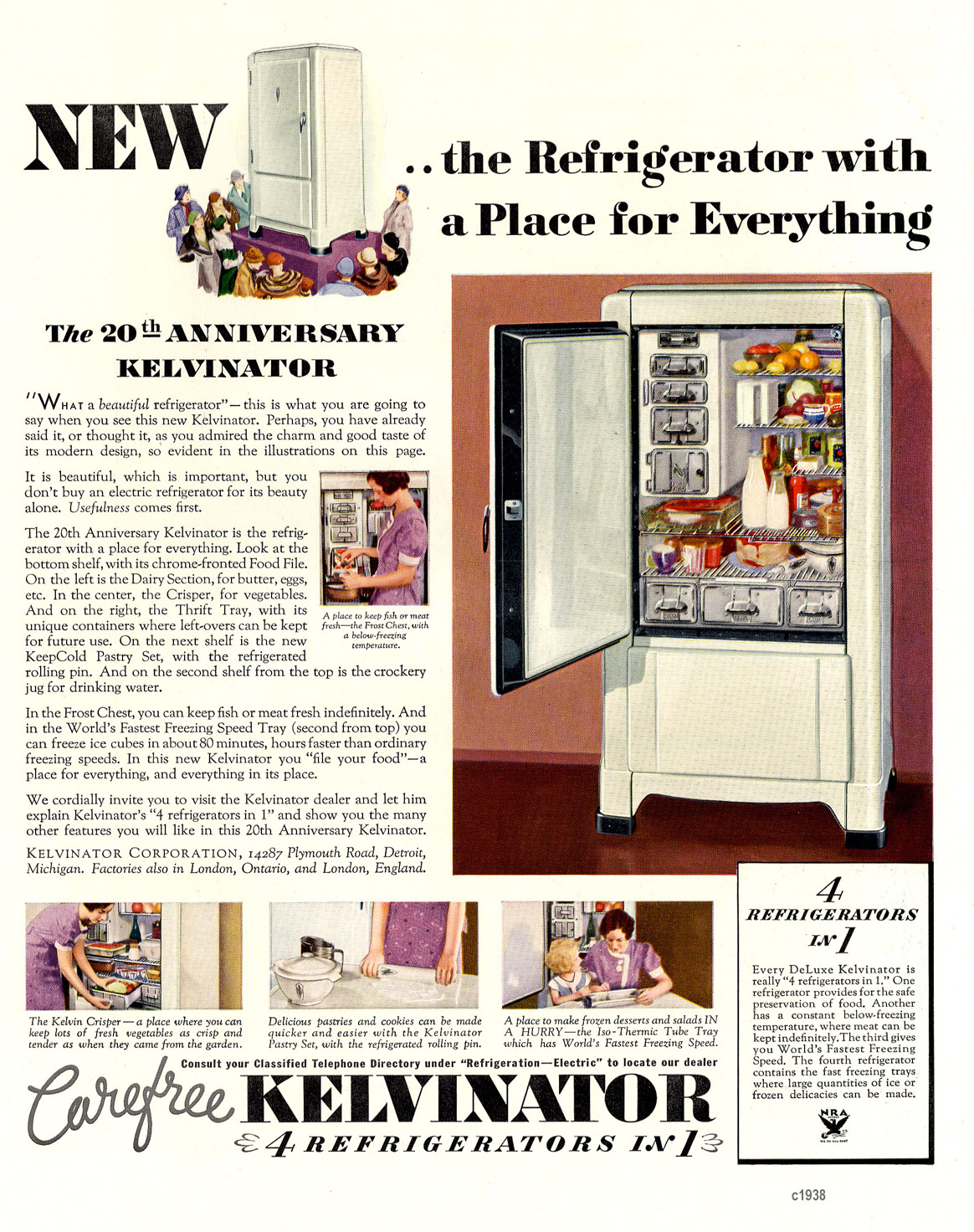 Kitchen Narratives, the Fridge, design in the box