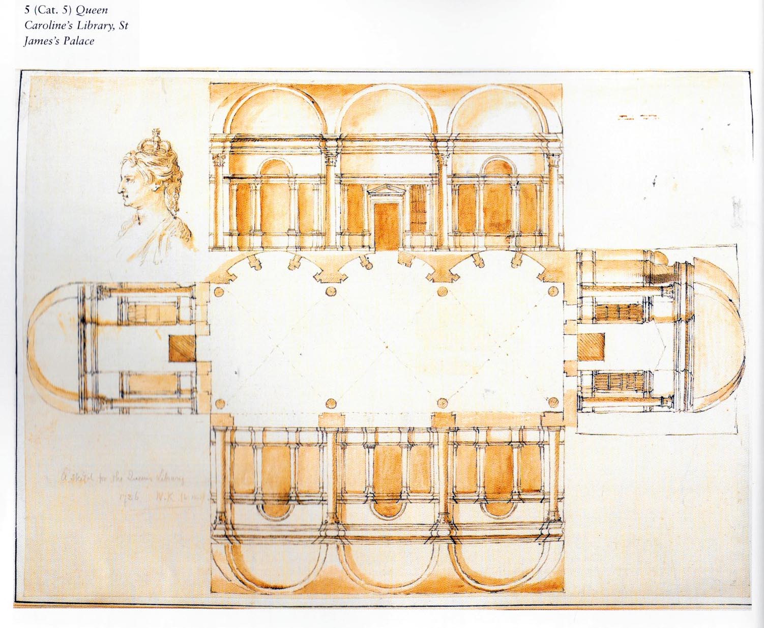 Architectural Drawing, William Kent