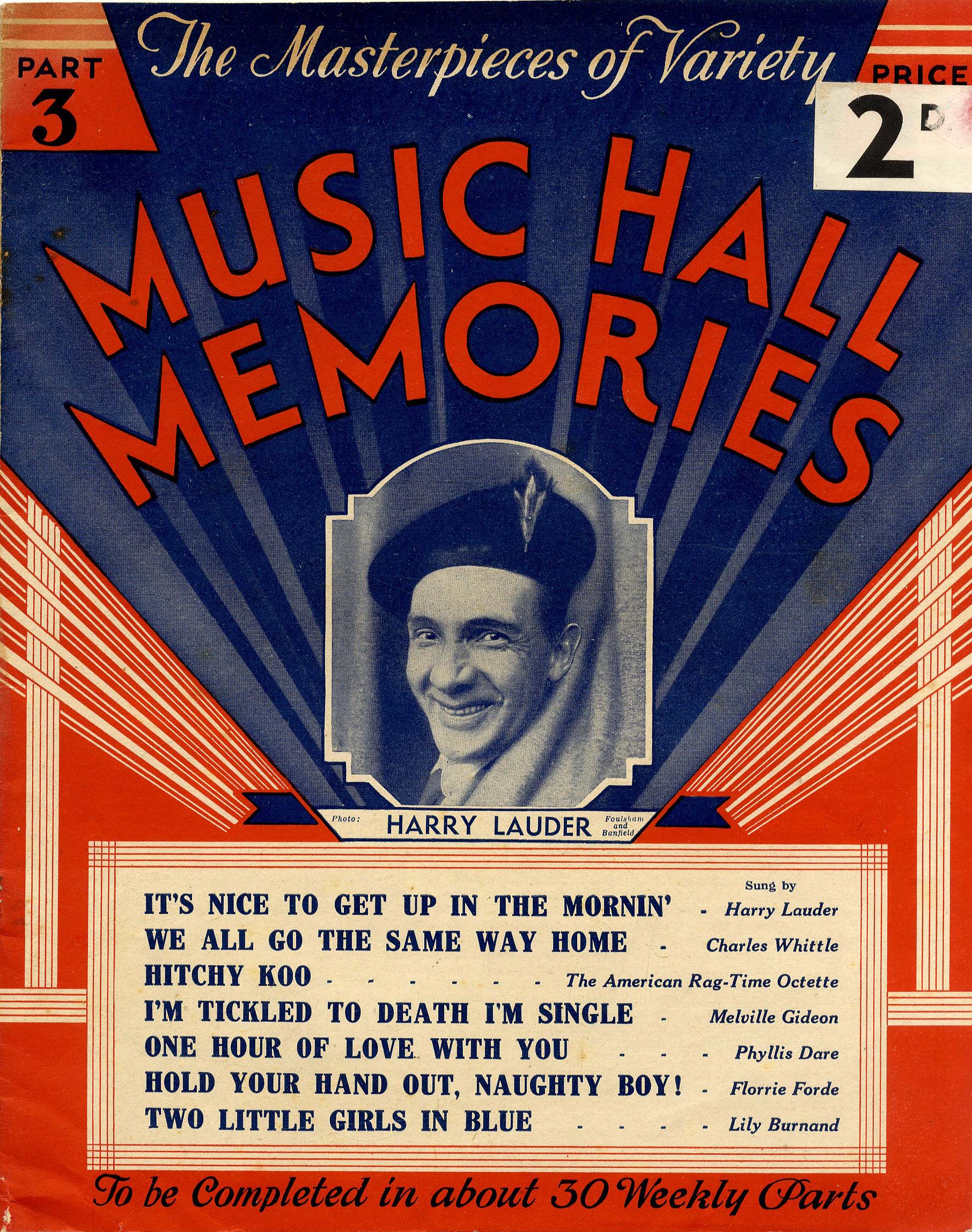 Song Sheets,The Music Hall
