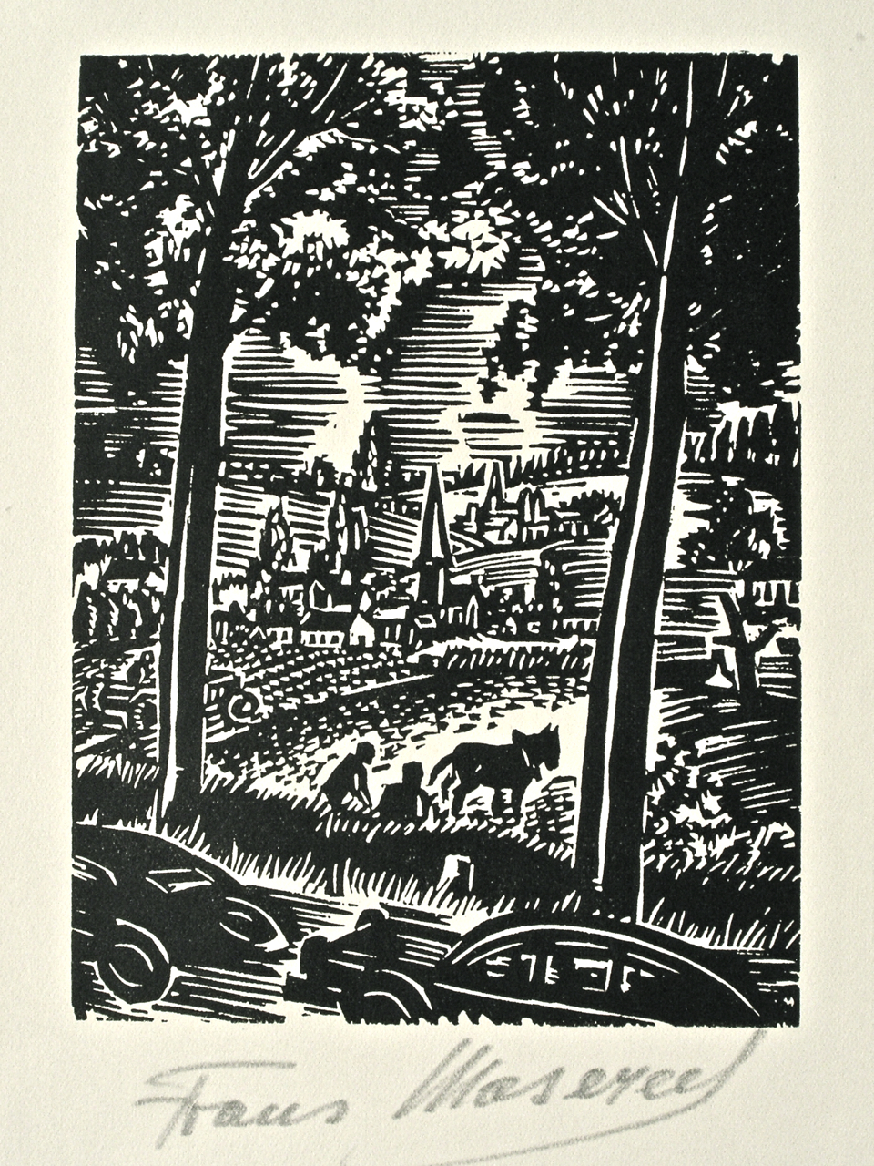 Frans Masereel , a selection of signed prints from the Michael T 