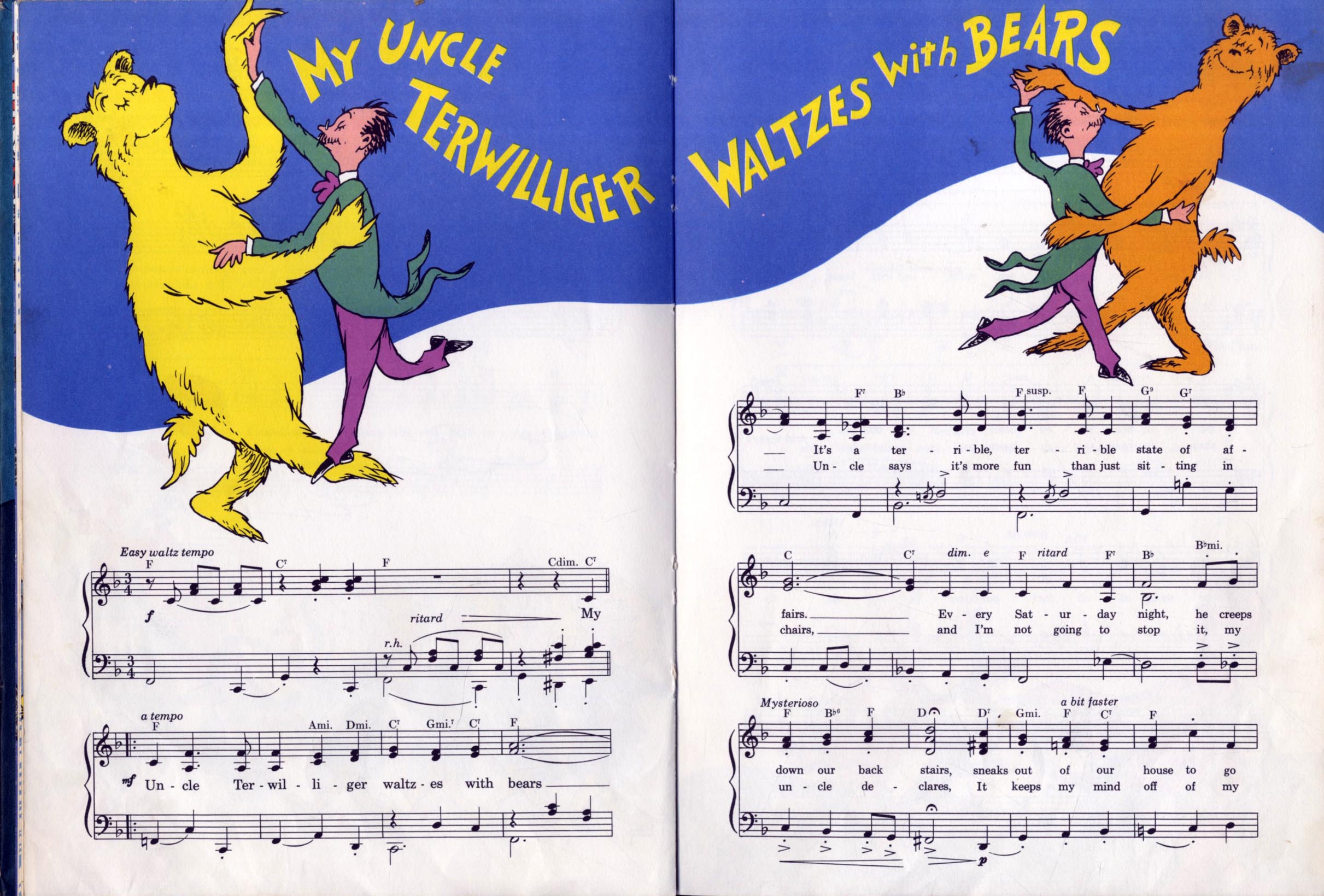 Dr.Seuss, The Cat in the Hat Song Book, 1967