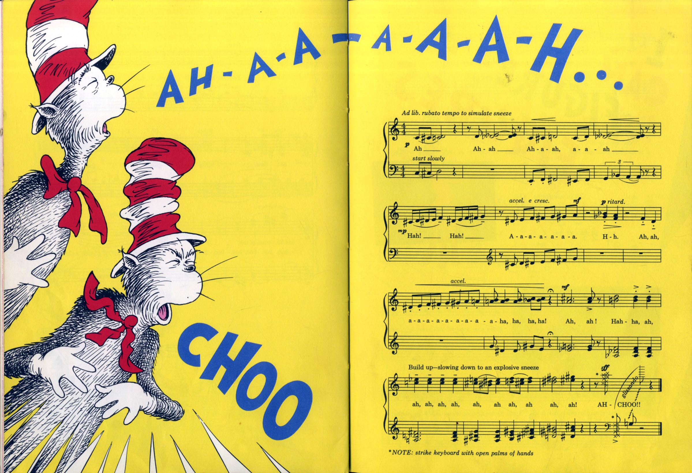 Dr.Seuss, The Cat in the Hat Song Book, 1967