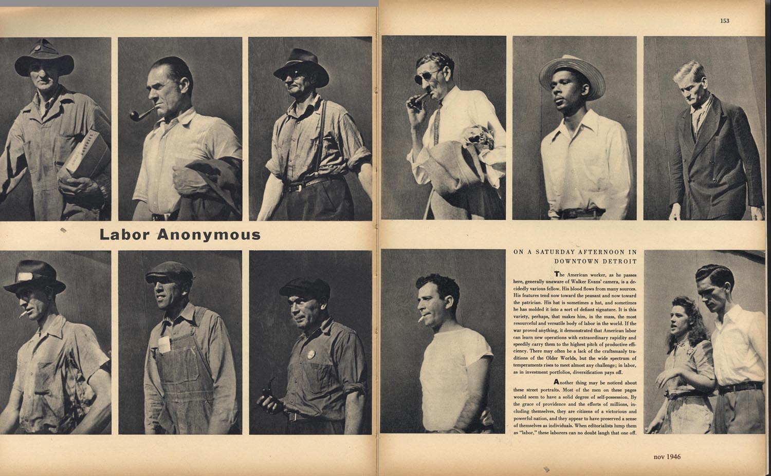 Labor Anonymous, Fortune Magazine