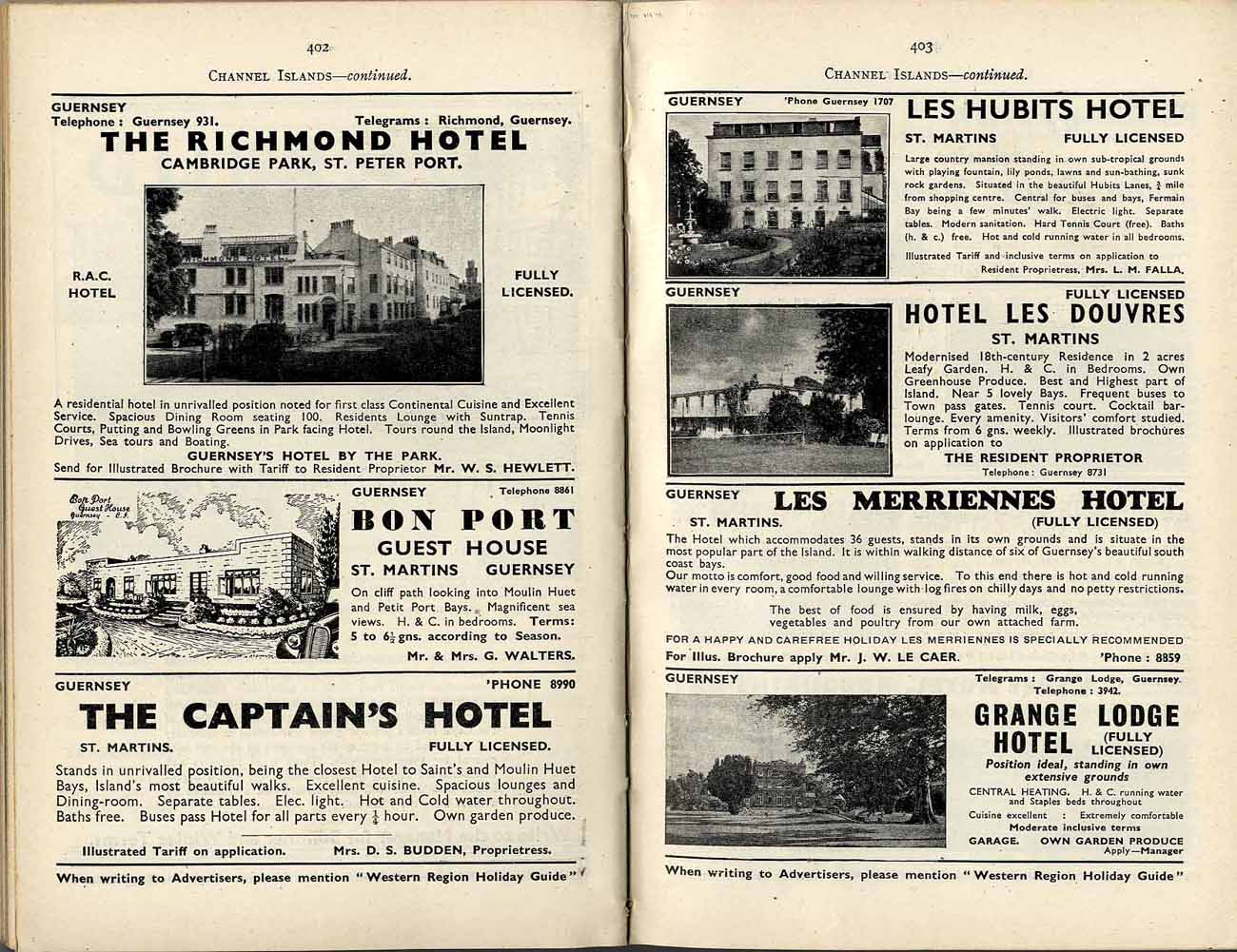 Holiday Narratives, The Boarding House and Civic Amenity, specimen pages