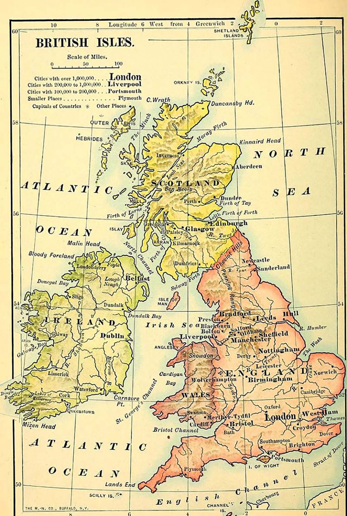 MAPS, UNITED KINGDOM