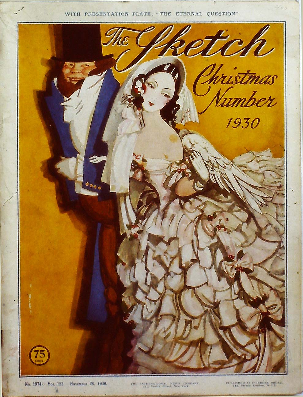 Front cover of The Sketch magazine May 1950 ushering in the London Season  and showing a debutante Stock Photo Picture And Rights Managed Image  Pic MEV10635368  agefotostock