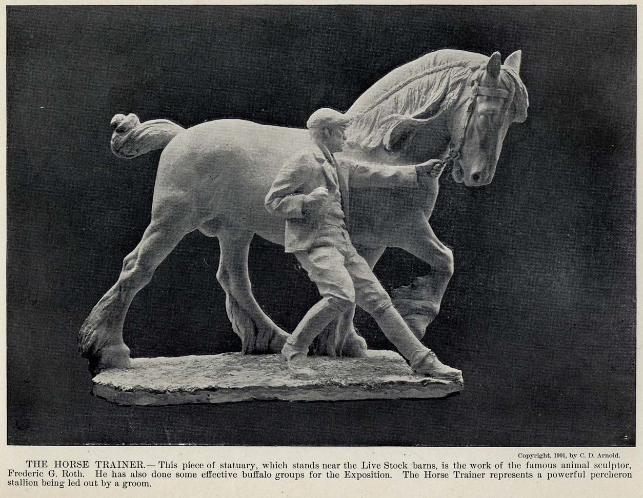 Pan-Amerrican Exposition, Buffalo 1901, the sculptural programme